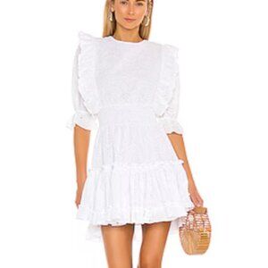 Misa Los Angeles White mini dress NWT